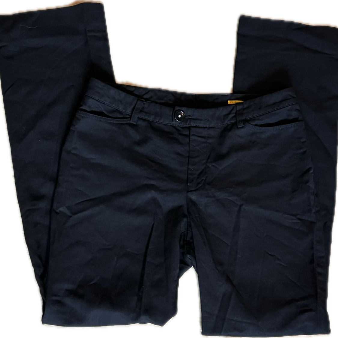 Lågmidjade kostymbyxor 