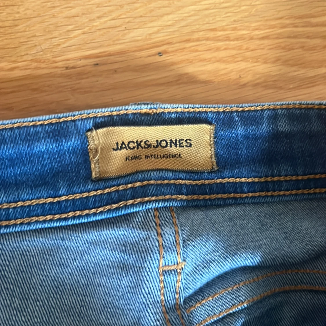 Blå tapered jeans Tapered/Mike 30/34 - 4