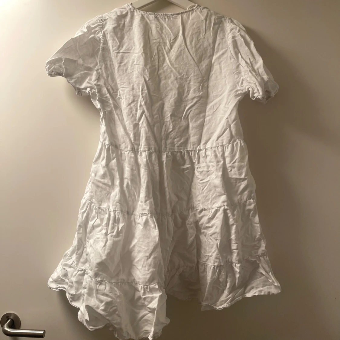 Zara vit sommarklänning  - 1