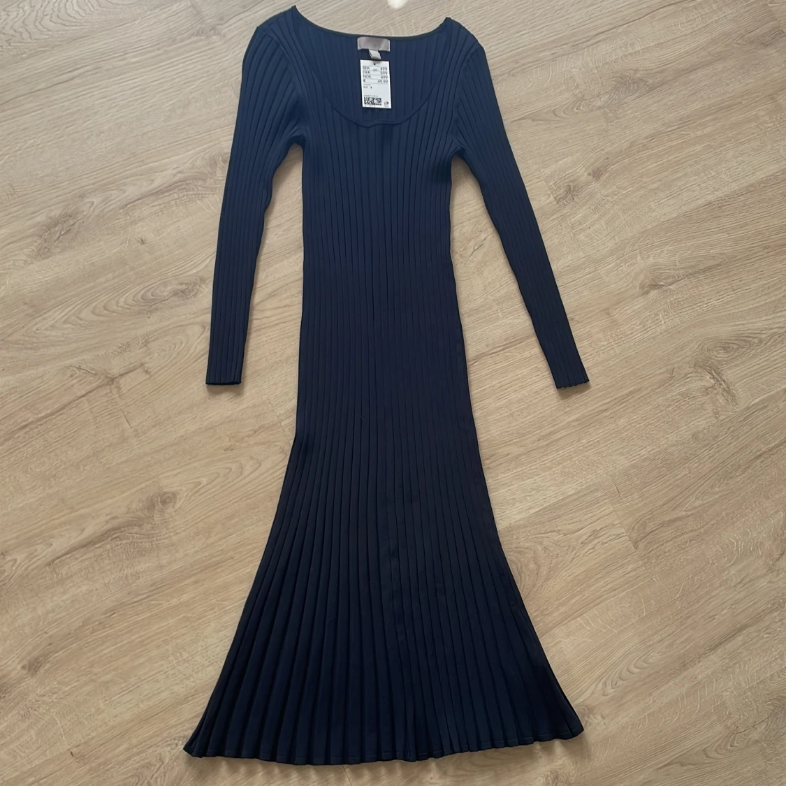 Mörkblå klänning - 90