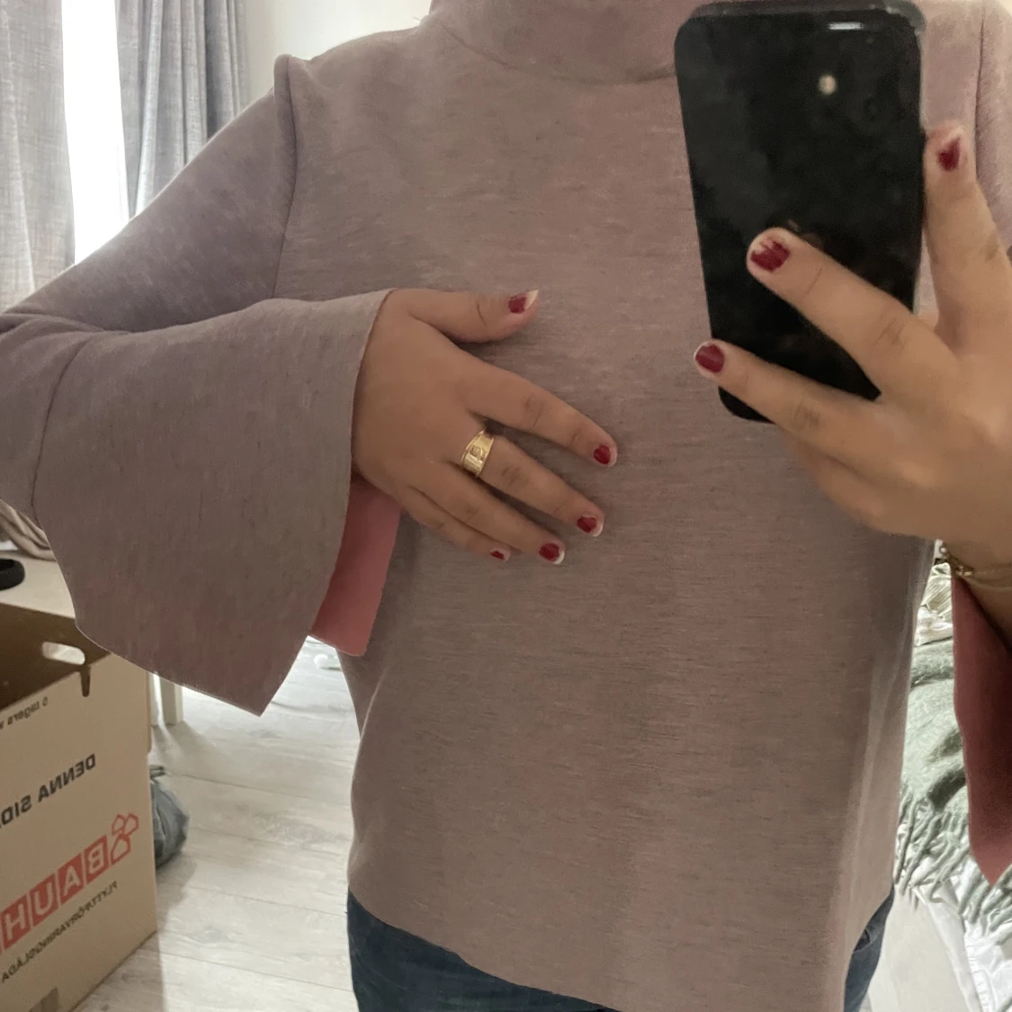 Unik rosa tröja - 91