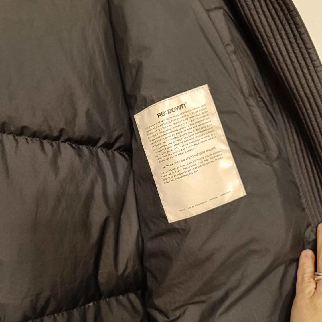 Arket dunjacka stlk S  - 91