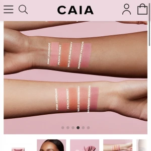CAIA blush - Säljer denna blush från CAIA - ”raspberry passion” 💕 den är helt oanvänd och har kvar förpackningen!   Nypriset hos CAIA är 265kr🫶🏼