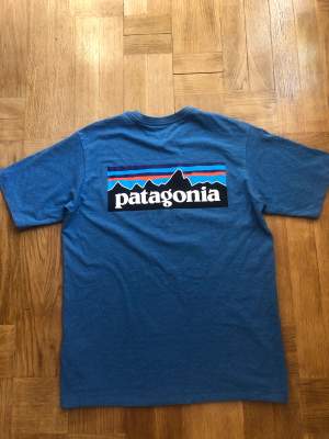 T-shirt från patagonia. Aldrig använd så väldigt fint skick! Storlek S herr, kanske M i kvinnostorlekar?  Köptes i Patagonia butik i usa😊