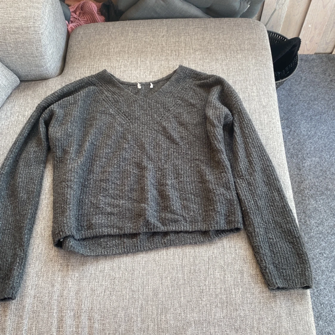 Stickad tröja