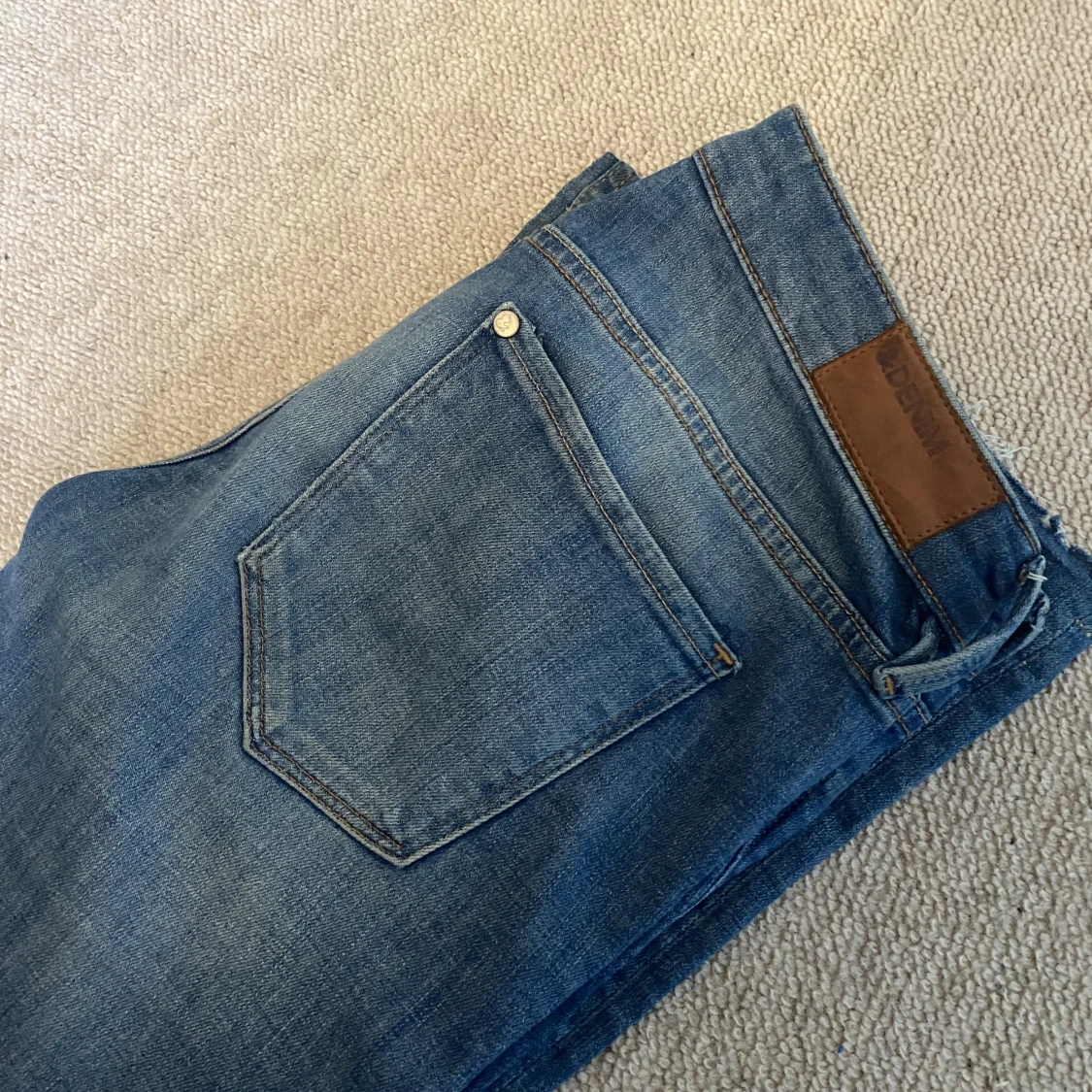 Jeans bootcut low waist