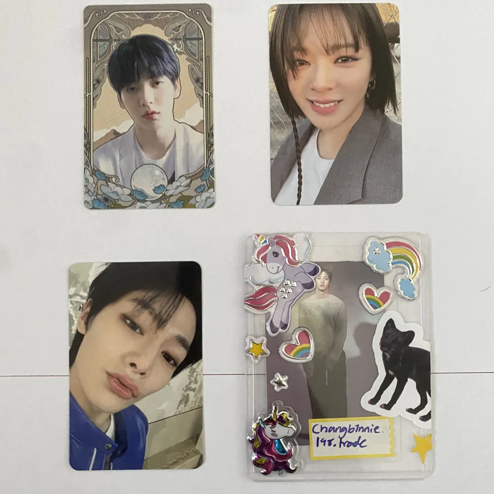 WTS/WTT   Have : different Pcs , twice, txt, Skz   Want   Soobin —> 35kr or any wl  Jeongyeon —> 55kr or any wl  Jeongin —> Han equiv only   Available:   ❌ / 55kr  ✔️ / 🏷  ✔️ = nfs  ✖️ = not available  ⏳ = on hold    Skicka privat vid frågor 💕. Accessoarer.