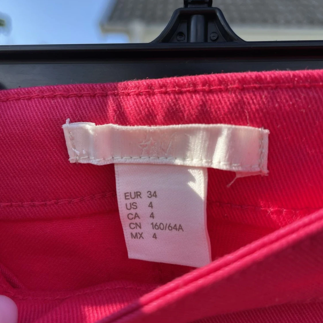 Rosa högmidjade shorts H&M - 91