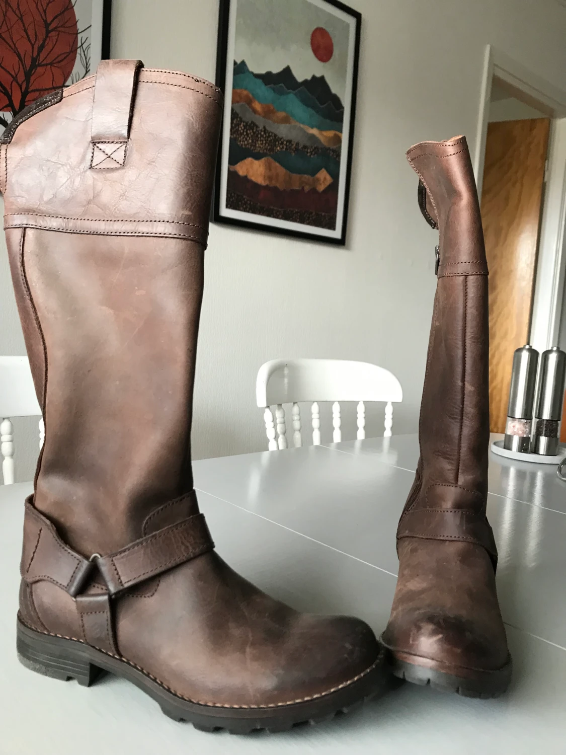 Läderstövlar GANT stl 39 - 90