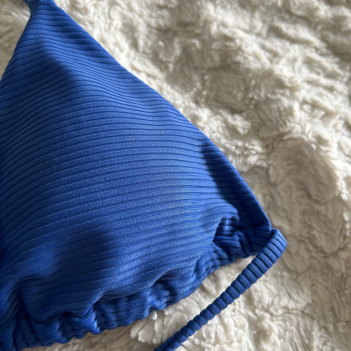 Blå bikini överdel - 90