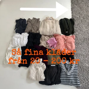 Så fina kläder för billigt pris - Massa kläder från 20 kr till 200 kr! Gå in i min profil och se alla plagg separat!!!🫶 fråga om de är något ni undrar över 