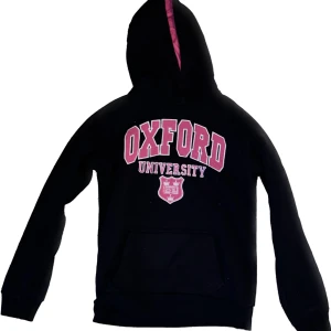HOODIE OXFORD - Rosa tryck superfin:) 