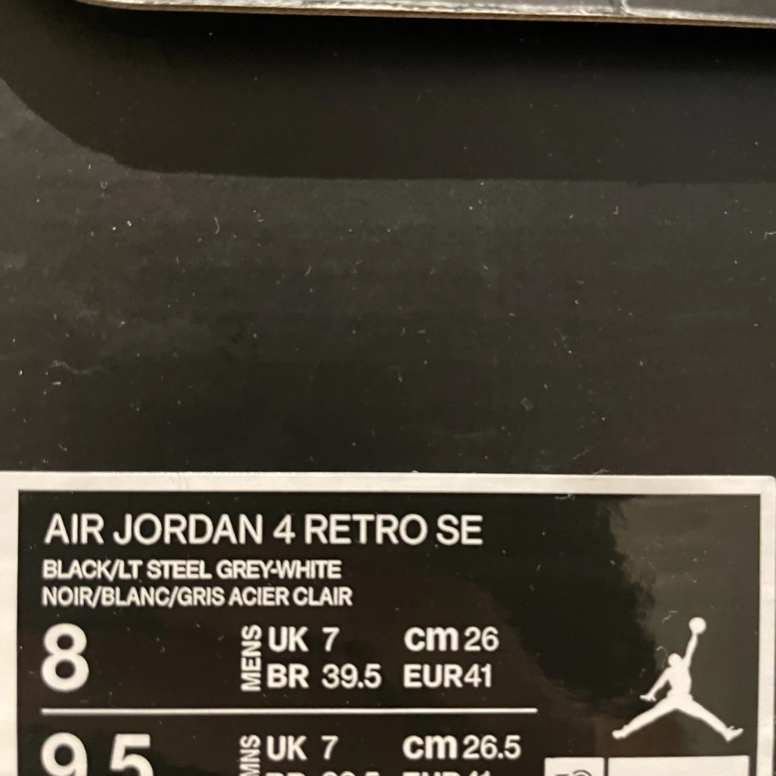 Jordan 4 black canvas - 91