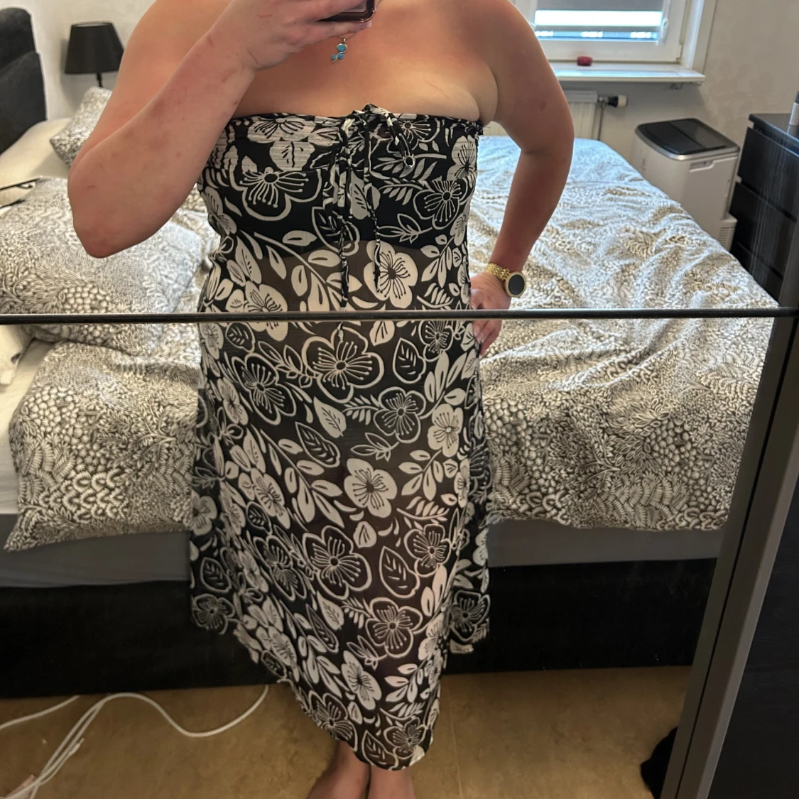 Chiffongklänning L/XL