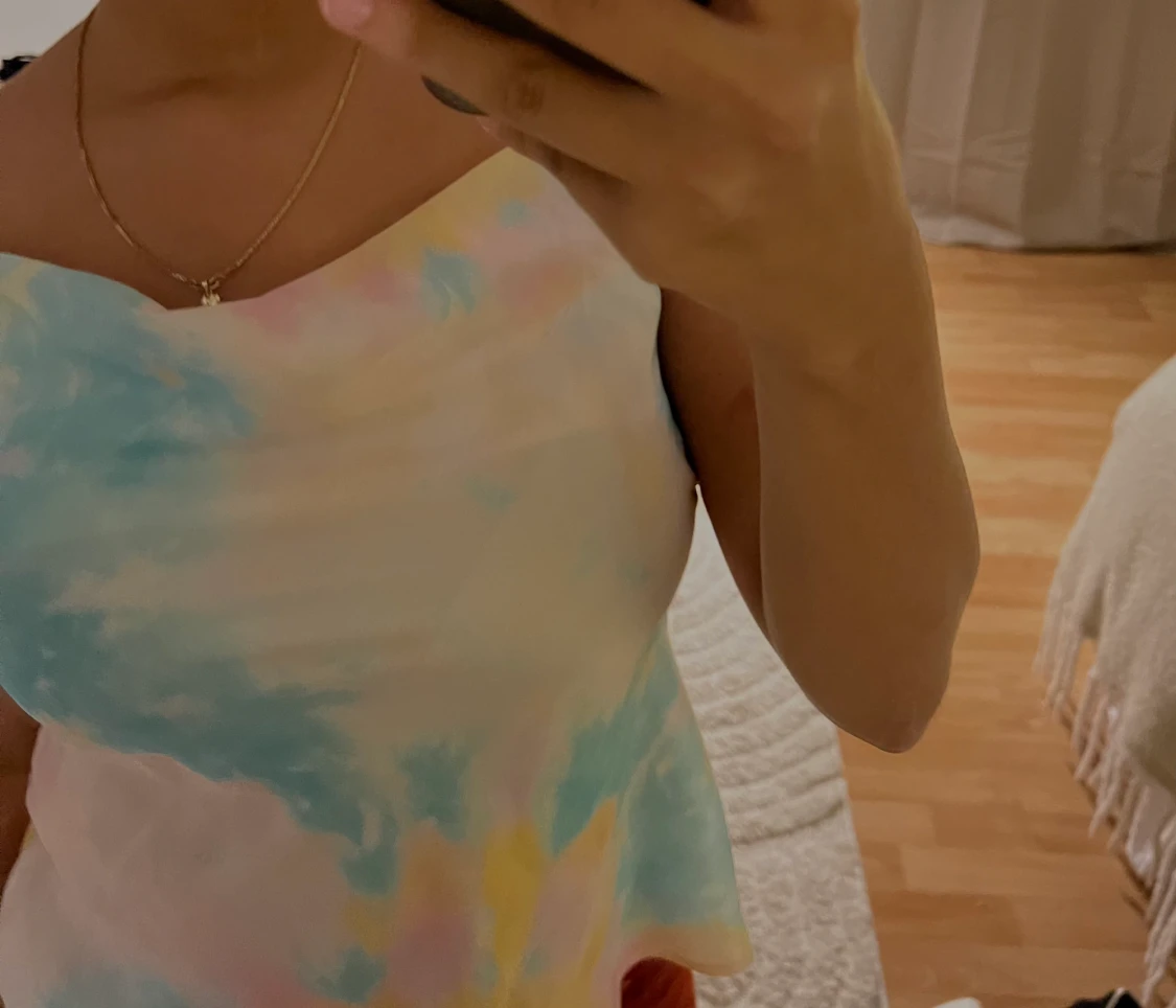 Zara satin topp - 91