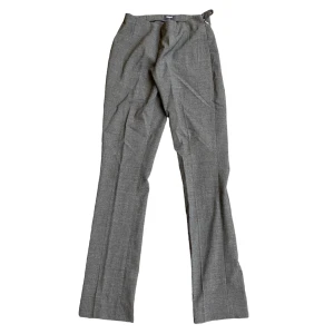 kostymbyxor y2k - snygga grå kostymbyxor från 2000-talet, storlek xs!