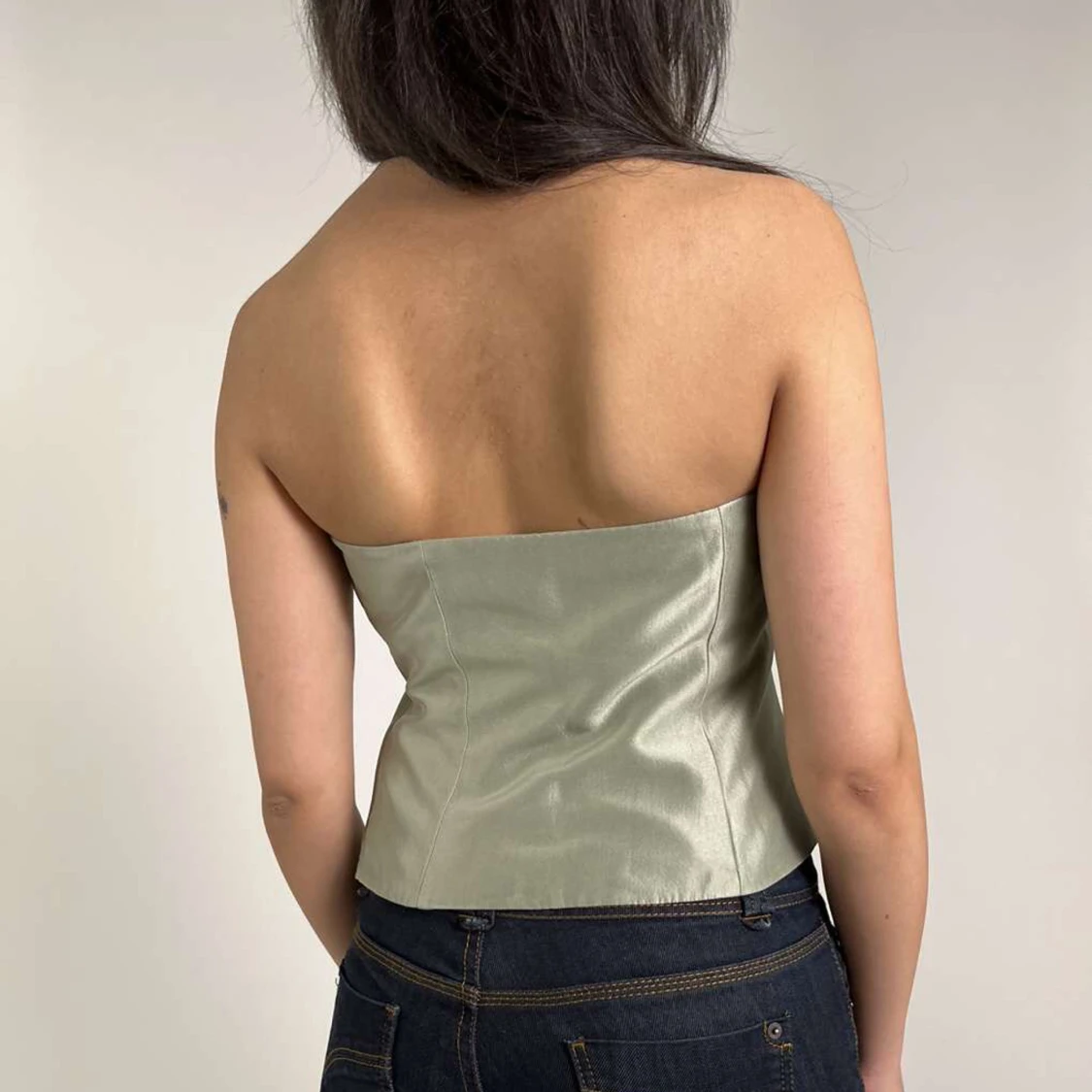 Bandeau topp i 100% silke - 91