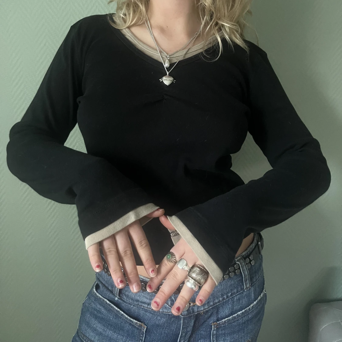 långärmad tröja - 90