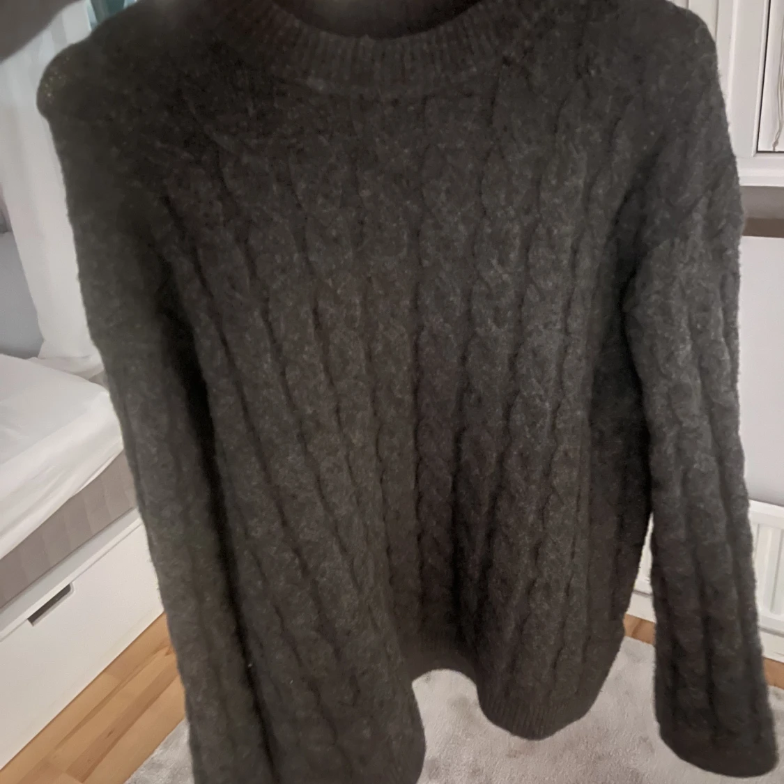 Stickad tröja
