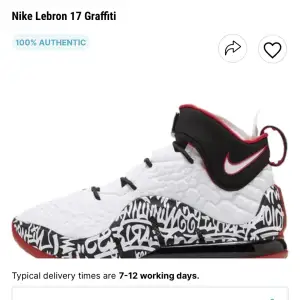 Säljer ett par Nike Lebron 17 Graffiti skor som är använd fåtal gånger så har bara stått i garderoben. Tänker mig 2000 kr men pris kan diskuteras! 