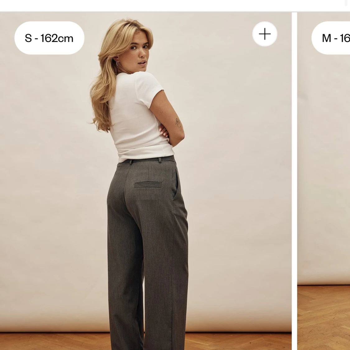 Djerf Avenue Favorite Pants grå - 91