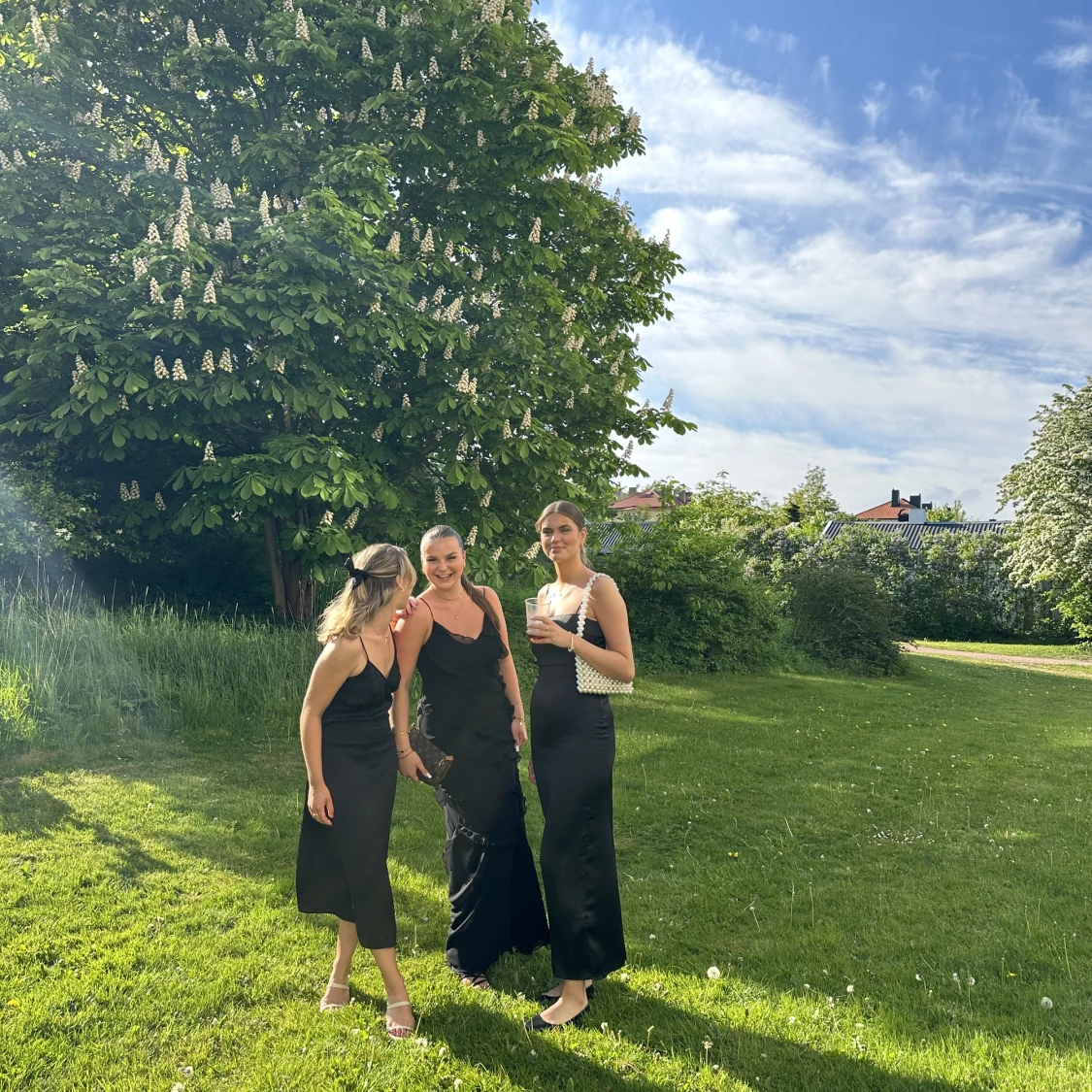 Svart finklänning - 90