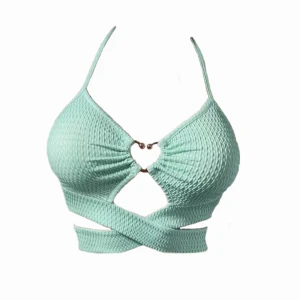 Croptop linne stl XS - Mintfärgad croptop linne i stl XS. super fint skick ✨️