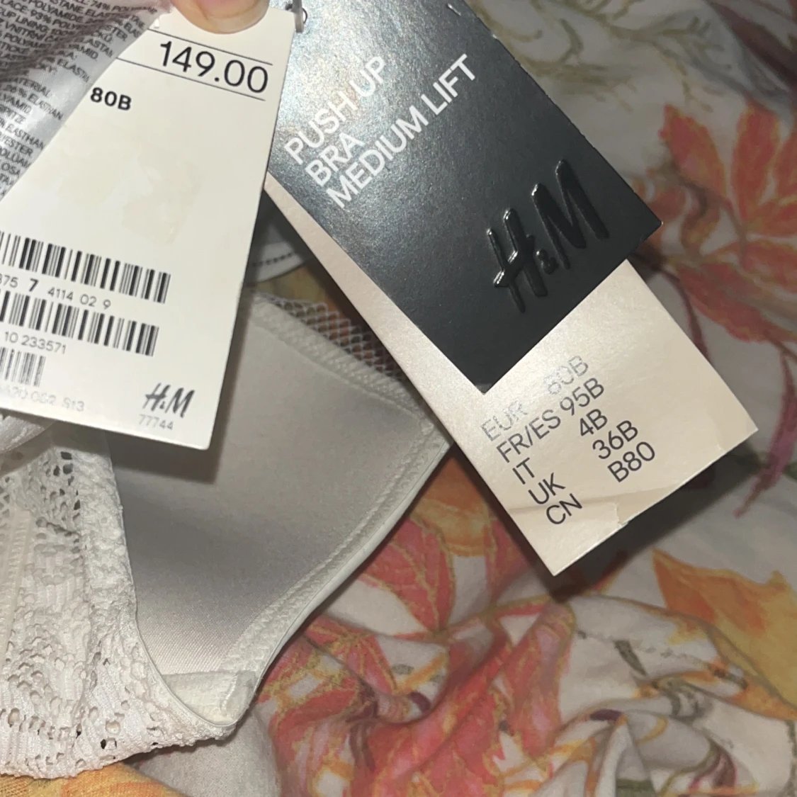 Vit pushup spets bh - 91