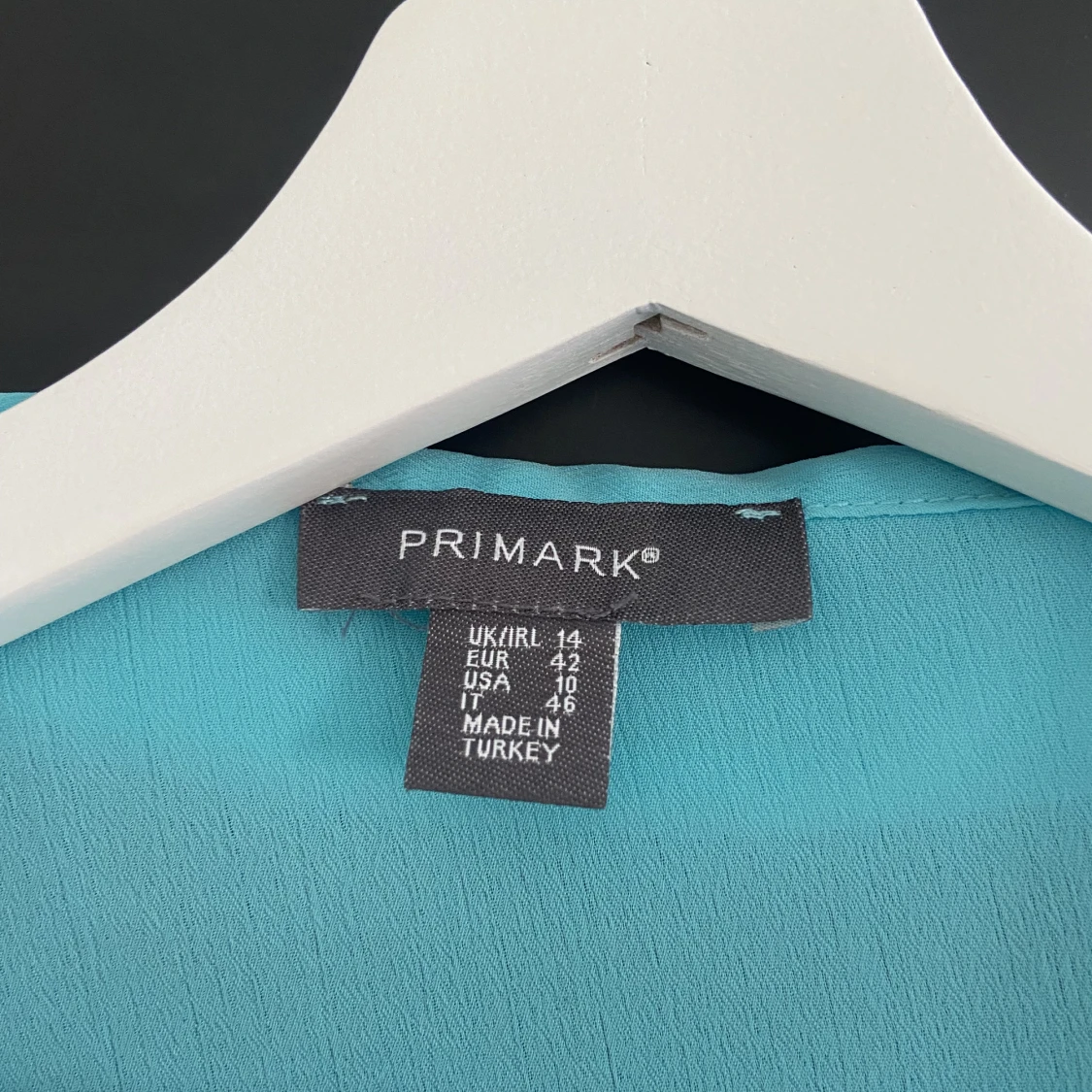 Blå/turkos festtopp - 91