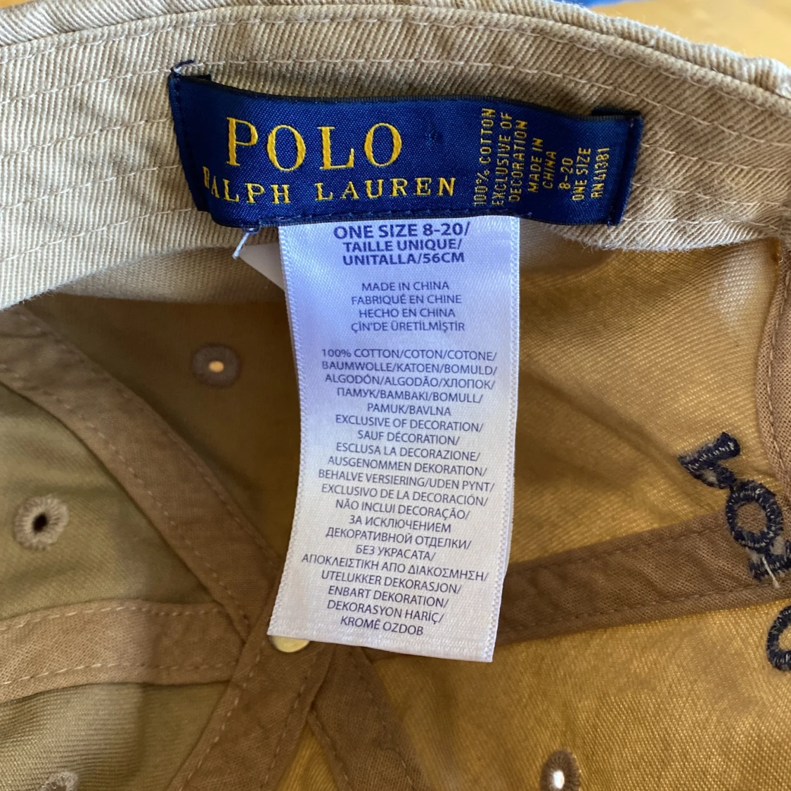 Ralph Lauren keps  - 91