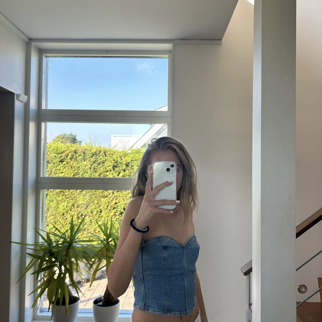 Jeans bandeu top - 90