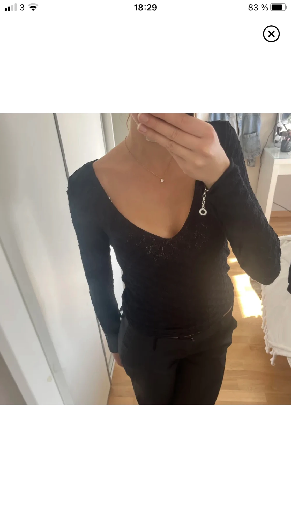 Stickad tröja  - 90