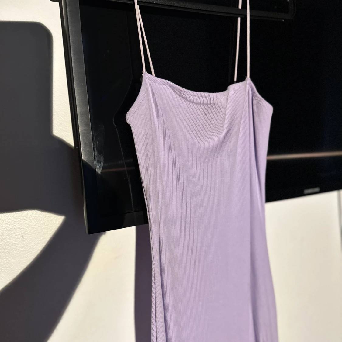Ljus lila maxiklänning - 90