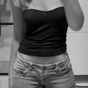 Tubtopp  - Svart tubtopp, storlek S