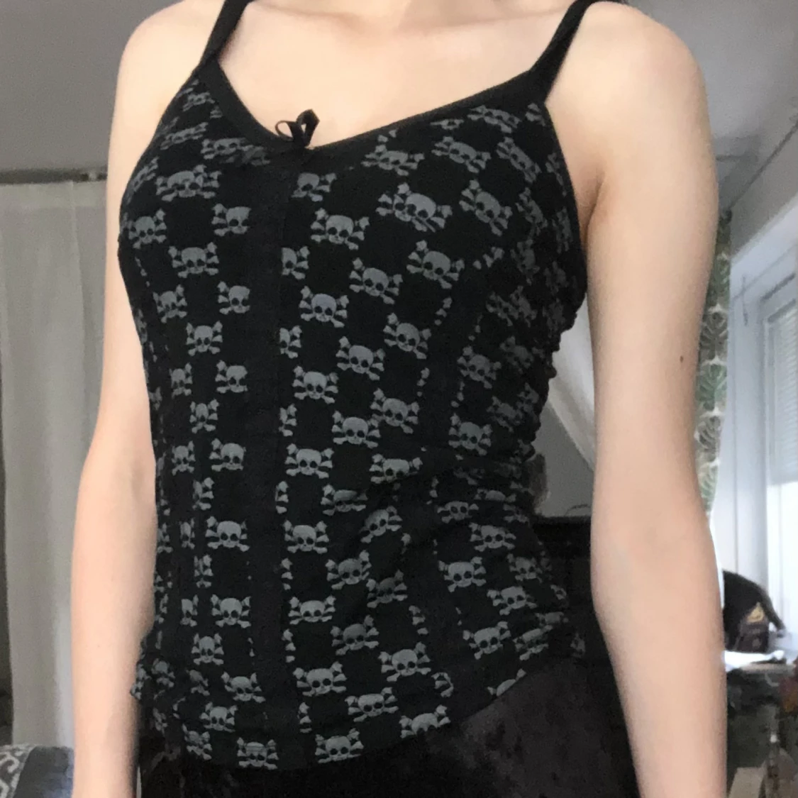 Punk org style linne top