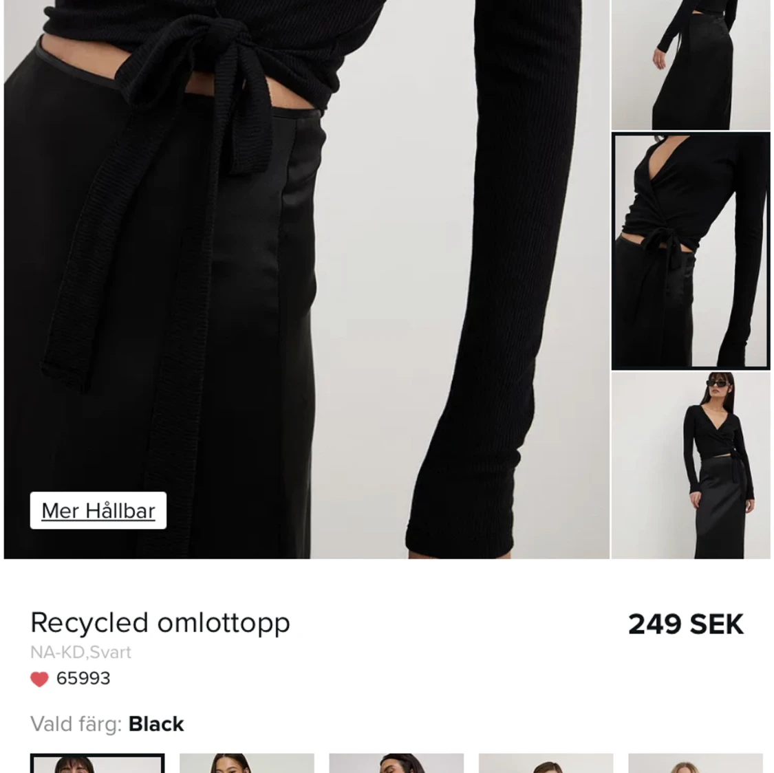 Omlottröja från NA-KD - 90