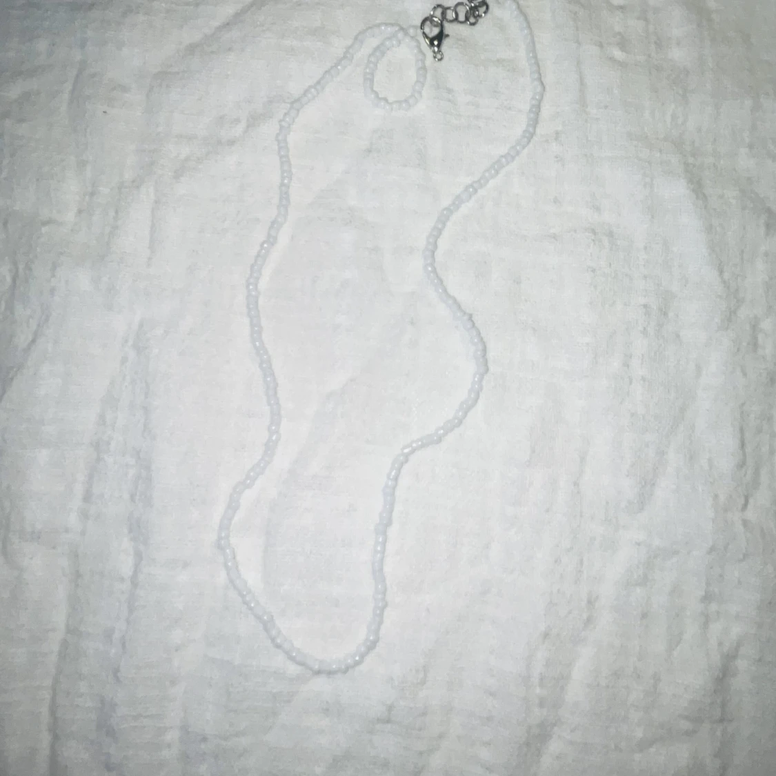 Vitt halsband✨ - 90