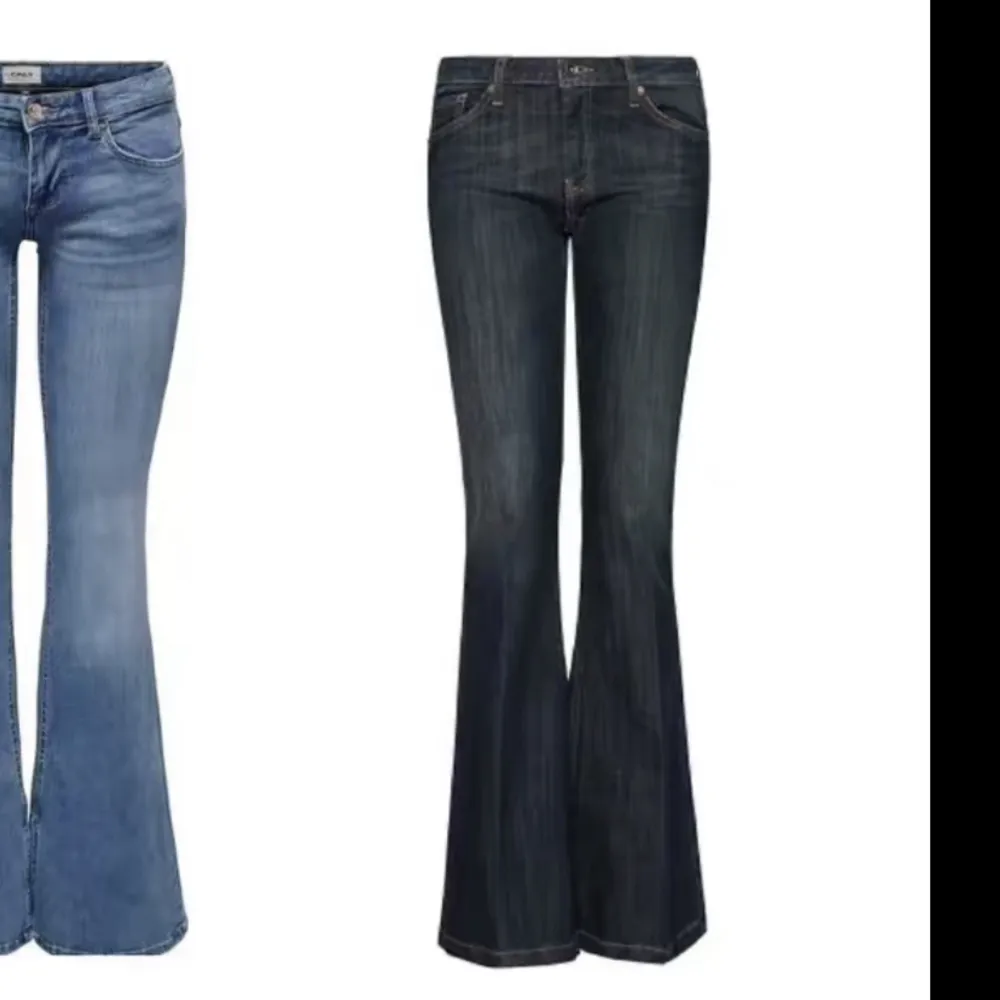 Letar efter liknande low Waist jeans!!💕💕🤩 skriv till mig om du har liknande i strl 25/32 eller 26/32 eller något liknande.. Jeans & Byxor.