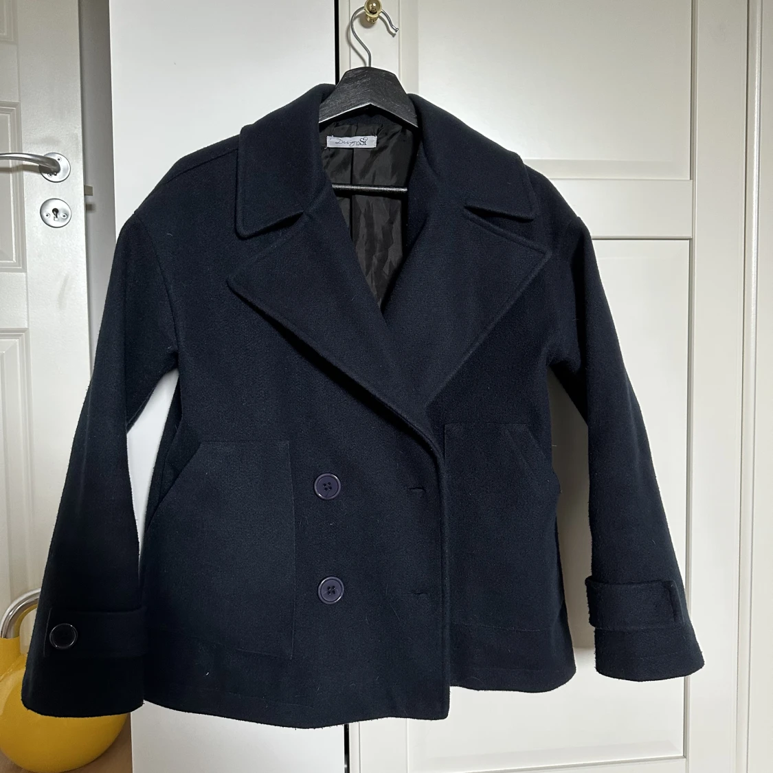 Marinblå kappa - 91