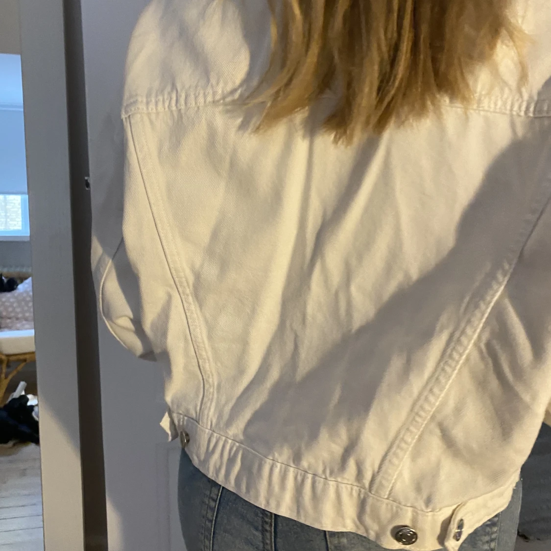 Vit jeansjacka  - 91