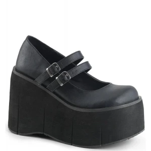 DEMONIA KERA 08 - Demonia Kera 08 (mary jane skor)  köpta för 3 år sen, fint skick bortsätt från slitningar på två av spännena (kan behövas fixas) små märken på sidorna men det sysn inte riktigt, smuts på bilden.