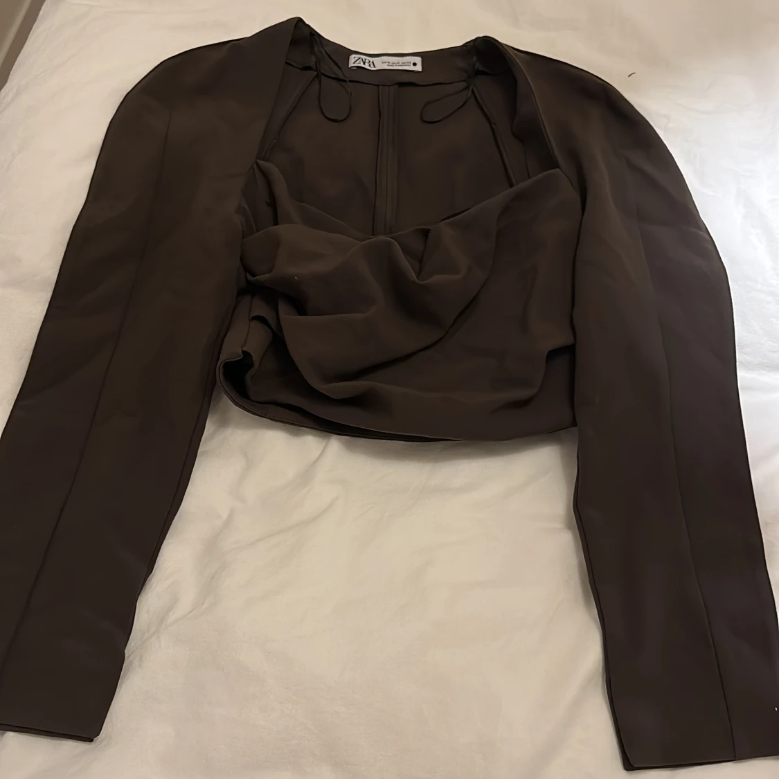 Croppad topp Zara!💗