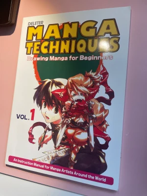 Manga tekniker - Bok om att rita manga och serier. Används ej därför säljs den. Skänks bort om den ej säljs inom 2 veckor då jag inte har plats.
