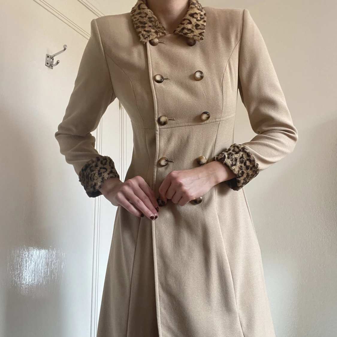 Kappa med leopardprint đ