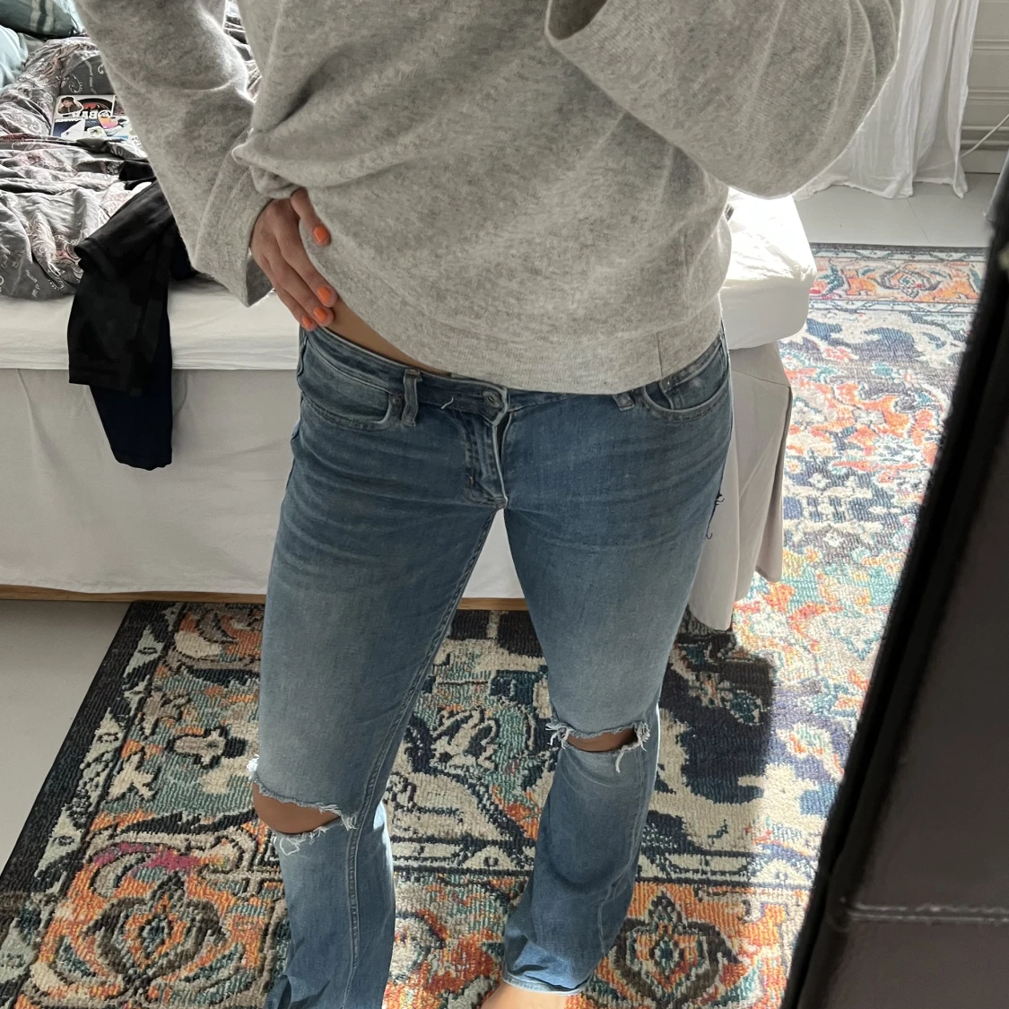 Lågmidjade jeans - 91
