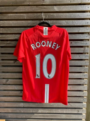 Manchester United 07/08 kit - Retro Manchester United tröja med tryck 