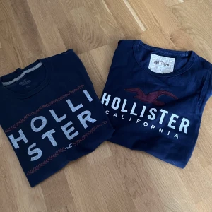 Hollister T-shirts - Säljer två stycken T-shirts från Hollister då jag inte längre använder dom! Båda är i Str S men passar även för M. Man får med båda vid köp! Dm för frågor och fler bilder, pris kan diskuteras:) 