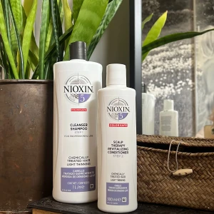 Nioxin 5 shampoo & balsam - Helt nya nioxin shampoo & balsam i nr 5. Shampoo 1000ml: 250kr. Balsam 300ml: 200kr. Köp båda för 400kr (Jag köpte fel nr & försent för att returnera) 
