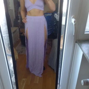 Kjol och topp - Ett strand kit. Härlig färg skönt bomulls material