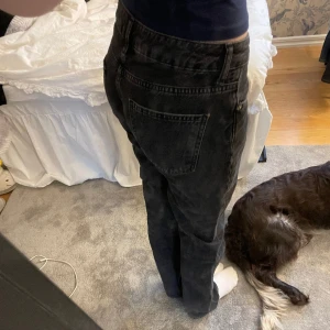 jeans  - jätte fina jeans som är lågmidjade och raka💞